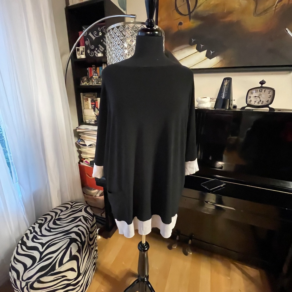 Sympli Motion Pocket Boxy Tunic Size 10
